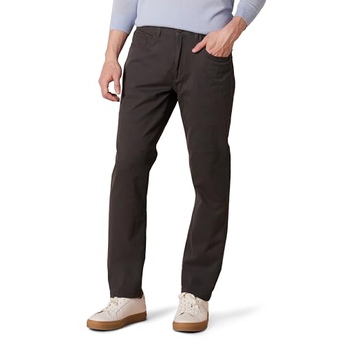 Goodthreads Men's Straight-Fit 5-Pocket Chino Pants, -Grey, 36W x 32L