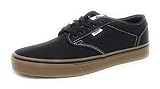 Vans Mens Atwood Low-Top Sneakers (10 M US, Black/Gum)