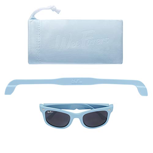 Weefarers Children's Sunglasses - Non-Polarized (Ages 0-1Y, Blue) #TOP3