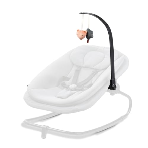 hauck Juguete para Hamaca Bebé Highchair Bouncer (No Compatible con Otros Modelos), Arco de juegos Desarrolla la Motricidad Osito Chirriante y Árbol Sonajero, Ajustable, Fácil Fijación - Oso