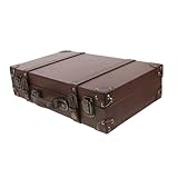 Fonctionnalité polyvalente : idéale pour une utilisation dans des présentoirs de au détail, des séances photo ou comme boîte de rangement décorative, cette valise est polyvalente, bagage de coffre, rangement de décoration vintage