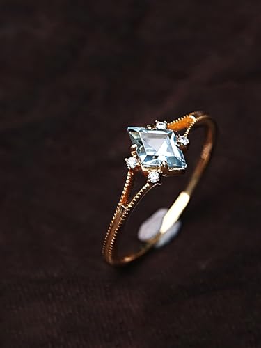 1pc Retro Zircon Ring For Women Sterling Silver Ring Promise Ring Fine Jewelry Gift For Ladies Jewelry
