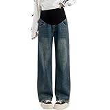 Idéal pour les femmes enceintes dans leurs deuxième et troisième trimestres, ce pantalon de maternité de soutien s'adapte à différentes morphologies