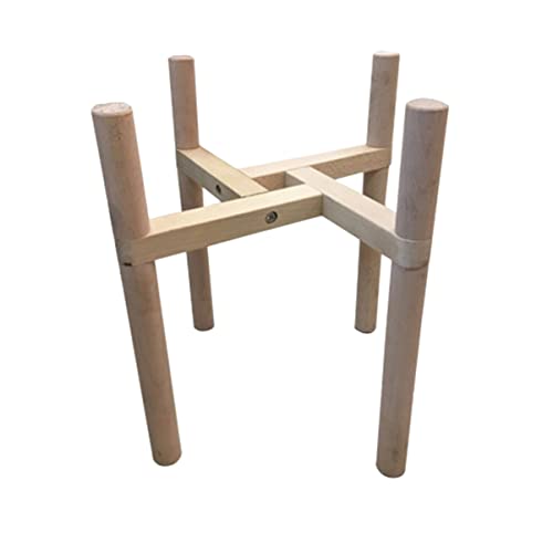 Happyyami Estante De Almacenamiento De Madera Macetas Planta De Interior Estante Planta De Interior Estante Macetas De Planta De Interior Soporte De Olla Maceta De Madera Estante De Bambú