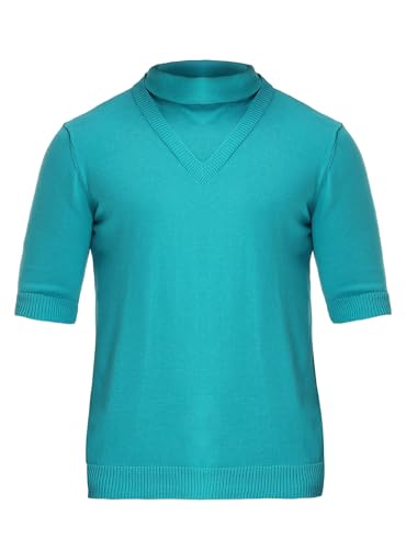 Halloween Costume for Men Steve shirt Cosplay Casual Knitted Blue Sweater Holiday Party Pullover XL