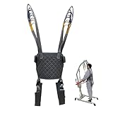 Transfergurt für Patienten mit Hüftöffnung - 200kg Tragfähigkeit, Verstellbare Pflegehilfe mit 4 Griffen für Toilettenhilfe und Mobilität in Häuslicher Pflege