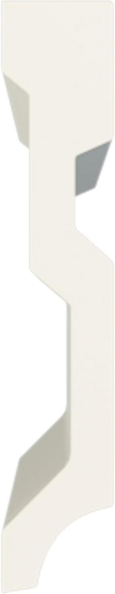 Ekena Millwork CAS04X00FE Felix Window & Door Casing, 4"H x 3/4"P x 94 1/2"L, Primed