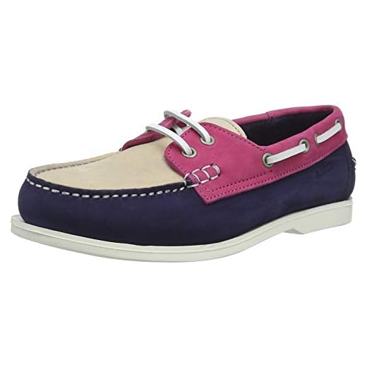 Aigle Havson W, Náuticos para Mujer, (Encre Bleu/Raspberry 001), 35 EU