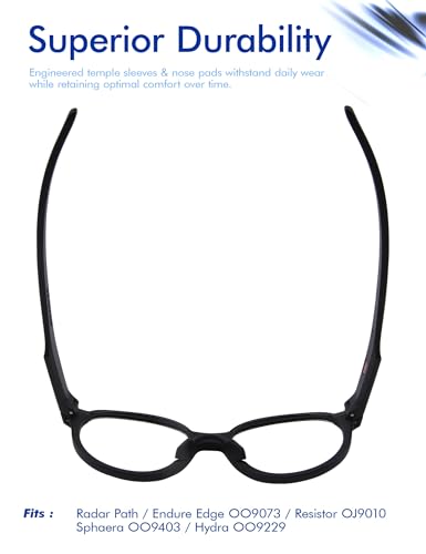 Image of SAUCER Replacement Nose Pieces Pads for Oakley Hex Jector OX8032 | OX8174F Eyeglass