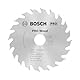 Bosch 1x PRO Wood Kreissägeblatt für Akku-Handkreissägen (für Weichholz, Hartholz, Ø mm, Professional Zubehör Handkreissäge)