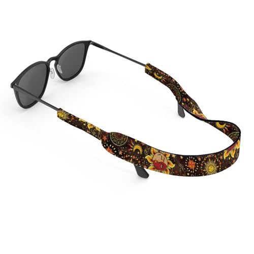Image of WIRESTER Fashion Eyeglasses Strap, Floating Sunglass Holder Strap, Safety Flexible Neoprene Eyewear Retainer for Men Women