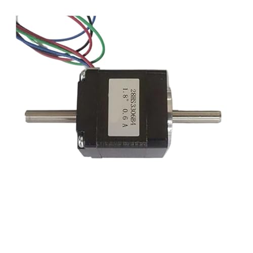 Moteur pas à pas NEMA11 double arbre rotatif 28mm actionneur pas à pas