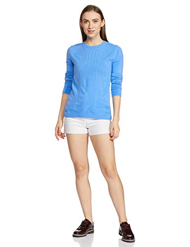 Image of Marks & Spencer Acrylic Women's Round Neck Sweater