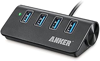 Anker USB 3.0 AK-A7507011 (3.1 Gen 1) Type 5000 Mbit/s Black Knot USB 3.0 Hub (3.1 Gen 1) Type    USB 3.0 (3.1 Gen 1)   Black, Aluminium, Windows 10 Education, Windows 10 Enterprise  10 Enterprise x64, Wi-Fi)