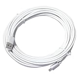 KAUMO USB Type-C 電源ケーブル 電源専用コード (Type-C/Type-A) ホワイト 10m