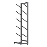 SPXTOM Heavy-Duty Metal Snowboard Display Rack, Iron, Skateboard Storage Rack, Space-Saving Multi-Functional, Commercial, Holds 5-10 Pcs, for Deck, Longboard, Garage(110 * 30 * 30cm)