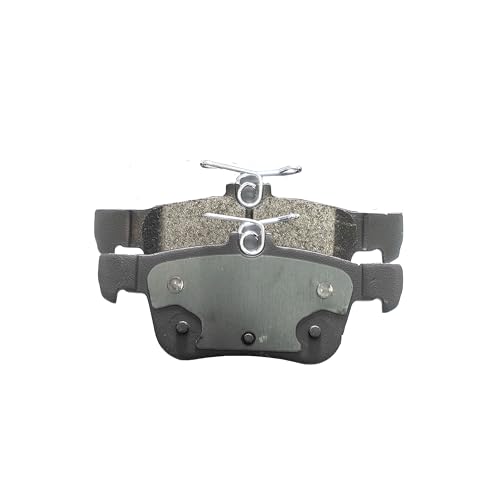 Image of Premium Ceramic Disc Brake Pad Set - Compatible With Lincoln Mkz Mkx Mkc Nautilus Ford Edge Fusion Escape;ERAR