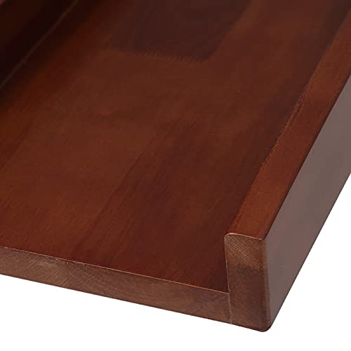 Soporte para CPU de Madera Maciza de Caucho para Computadora de Escritorio Base y Rack Pequeño miniatura 3