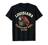 Louisiana Crawfish Boil Tee Shirts for Food Lovers