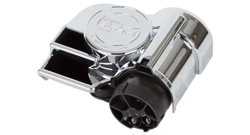 Hornblasters EH-CYCLEC Stebel Chrome Motorcycle Horn - 12 Volt - Compact Electric Air Horn thumb #2