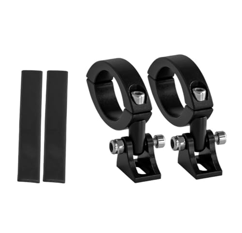Soporte de montaje para foco de motocicleta ajustable de 19mm a 26mm para barra de luz