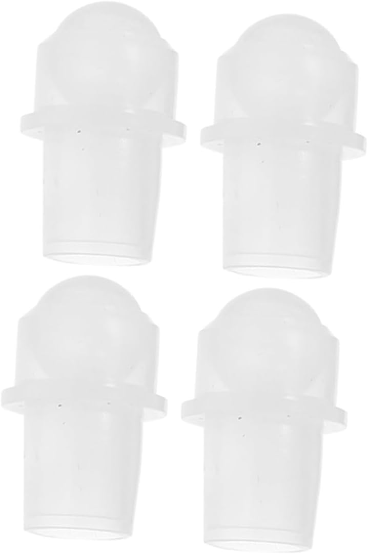 VICASKY 4pcs Jade Essential Oil Roller Ball Inserts for 16mm Neck Bottles