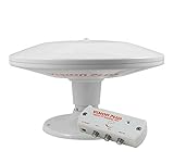 Vision Plus Status 350 Omni-Directional Digital TV Antenna and VP2 Amplifier for Caravans Boats Motorhomes Latest Model Mobile Television Aerial (350-1m TV Only)