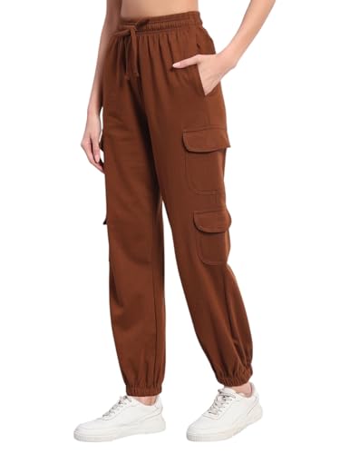 Image of Q - RIOUS Women's Relaxed Fit Cargo Style Jogger Pants