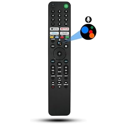 Voice RMF-TX520U Replacement Remote Control for Sony Smart TV Bravia 2019-2023 XBR/KD/XR Series, X80J, X85J, X90J, A80J etc