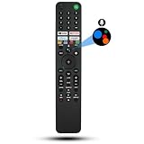 Voice RMF-TX520U Telecomando di ricambio per Sony Smart TV Bravia 2019-2023 XBR/KD/XR Series, X80J, X85J, X90J, A80J, ecc