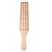 WINOMO Argilla Legno Paddle Strumento Scanalato Mudtool Coperchio della Scheda di Ceramica di Legno Fango Pagaia in Legno Argilla Stampaggio Texturing Argilla Scultura Strumento per