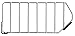 Quantum Storage Systems DMB524C Divider for Model QMB524C Side Stacking Ledge