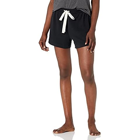 Pantalón Corto de Pijama de Tejido de Rizo Ligero Amazon Essentials para Mujer Cover