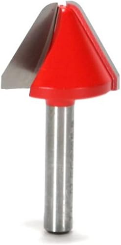 Freud 2010014-pulgadas diámetro 90grados v-grooving Router Bit con 14-pulgadas Shank
