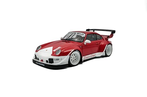 Solido Modelo RWB Bodykit Porco Rosso 1:18 Rojo miniatura 1