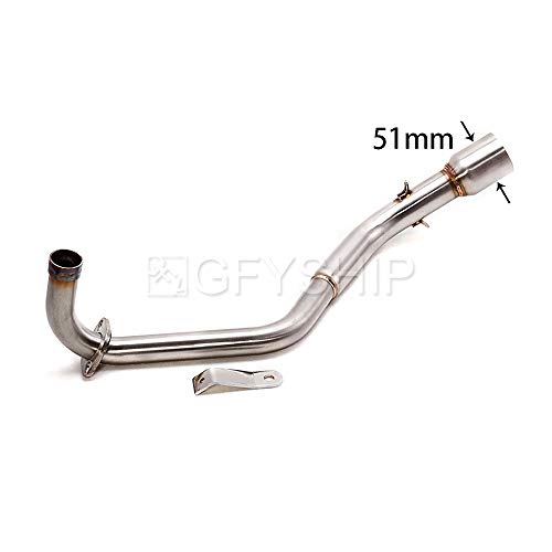 Msx Motorcycle Exhaust Muffler Middle And Front Link Pipe Full System For Honda Msx 125 / Grom 2013 2014 2015 Msx125 Slip-On #TOP4