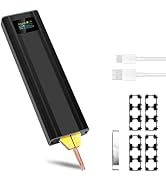 FORIOT Handheld Battery Spot Welder 5V 2A 1865O Battery Spot Welder 80 Gears Adjustable Portable ...