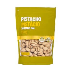 "Pistacho tostado Hacendado con sal Paquete 250 g Pack 2"