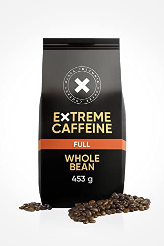 Café extra-fort en grains Black Insomnia - Goût complet 453g