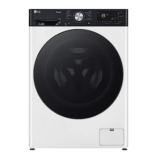 LG AI DD F4R7511TSWB - Lavadora de 11 kg, Carga frontal Serie R7, Lavadora Clase A...