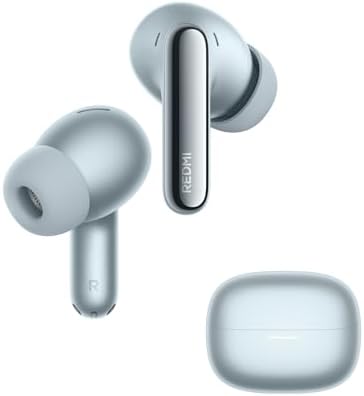 （23:00時点） 【2026最新】Xiaomi REDMI Buds 8 Pro｜完全ワイヤレスイヤホン｜ノイズキャンセリング 3.0｜Hi-Res｜SBC/AAC/LDAC/Dolby Audio対応｜ANC・ENC通話｜マルチポイント接続｜最大33時間再生・Bluetooth 5.4｜自動ペアリング・iPhone/Android/Pad適用・急速充電｜IP54防塵防水｜WEB会議/通勤/通学/スポーツ｜ブルー