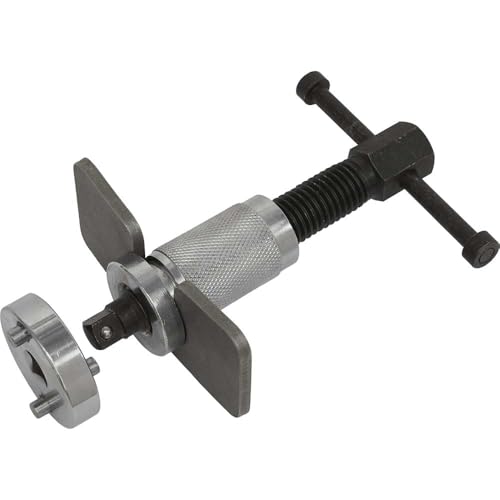 Repousser le piston de frein gauche facilement avec le kit Sealey VS0247 double adaptateur