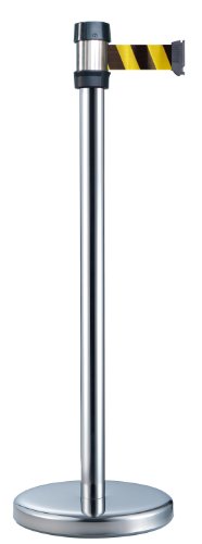 Metalworks 758159521 Metalworks Modelo Rs2Srnj Poste De Acero, Inoxidable Color Poste, Amarillo/Negro Color Cinta