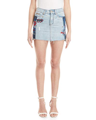 Desigual Falda vaquera Elina para mujer 30 azul