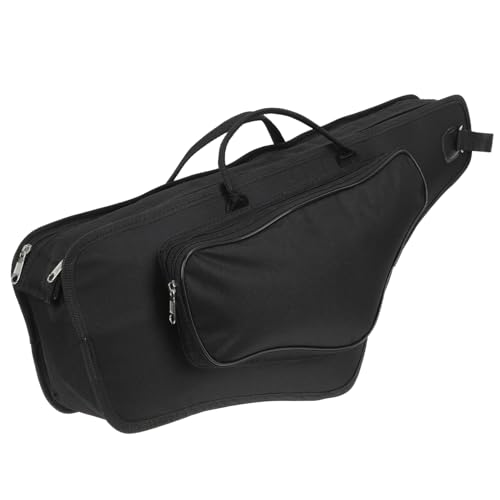 ifundom Saxophone Case Portable with Storage Bag Durable Saxophone Shaped Case for Gig