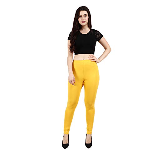 Image of Women's Plus Size Relaxed Fit Cotton Leggings - Multicolor Delights for Comfort and Style (Multicolor