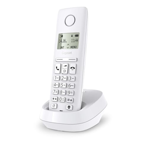 GIGASET TELEF. CORDLESS PURE 100 50mem. display illuminato Tasto blocco chiamate indesiderat - vue 6