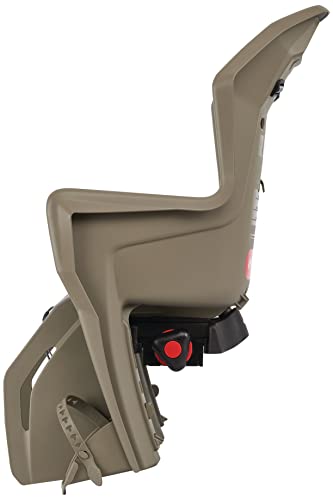 Portabebé Polisport Koolah CFS silla de bicicleta trasera marrón y verde para portaequipajes 3