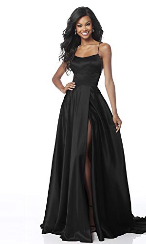 long backless evening dress