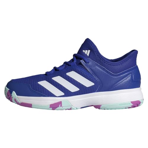adidas Unisex-Kids Ubersonic 4, Lucid Blue/White/Purple Burst, 2.53